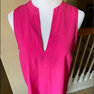 Fuscia Banana Republic blouse